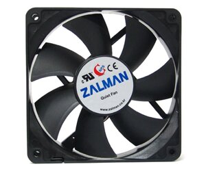 Вентилятор для корпуса Zalman ZM-F3 (SF) Black 120x120mm, подшипник скольжения,900 - 1800 об/мин,3-pin,20 - 34 дБ
