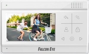 Видеодомофон Falcon Eye Vela цветной, TFT LCD 4,3" 480x272, PAL/NTSC, Hands-Free, 2 вызывные панели, до 4-х мониторов в системе