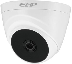 Видеокамера EZ-IP EZ-HAC-T1A11P-0360B купольная, 1/2.7" 1Мп КМОП 25к/с при 720P; 3.6мм объектив