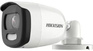 Видеокамера hikvision DS-2CE12DF3t-FS (2.8mm) 2мп CMOS, 2.8мм, 98°0.0005лк/F1.0, 1920*1080 25к/с/30к/с, WDR 130дб, 3D DNR, BLC, HLC, aoc