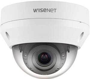 Видеокамера IP Wisenet QNV-8080R 5МП уличная антивандальная купольная с функцией день-ночь (эл. мех. ИК фильтр) и ИК подсветкой до 30м.