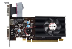 Видеокарта PCI-E afox geforce 210 (AF210-1024D3l5-V2) 1GB DDR3 64bit 40nm 589/1200mhz DVI-I/HDMI/D-sub