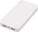 Внешний аккумулятор Solove Power Bank Mi 20000mAh кожаный чехол белый 003M White RUS