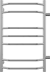 Водяной полотенцесушитель Terminus Виктория П7 500x796 Хром боковое подключение