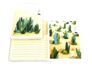 Записная книжка А6 68л лин. The cactus"