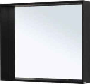 Зеркало Allen Brau Reality 90 с подсветкой черный матовый