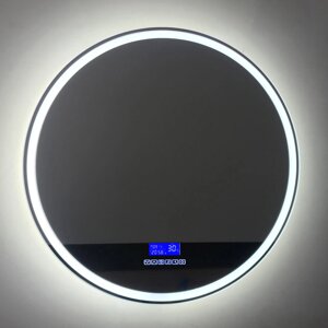 Зеркало BelBagno SPC-RNG-800-LED-TCH-RAD с bluetooth, термометром и радио