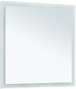 Зеркало Гласс 80 LED цв. бел. глянец (274016)