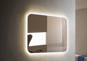 Зеркало с LED подсветкой Relisan JASMINГл000024310, 100x70