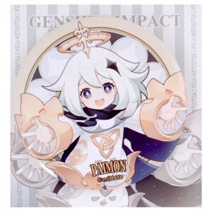 Значок Genshin Impact Can Badge Paimon