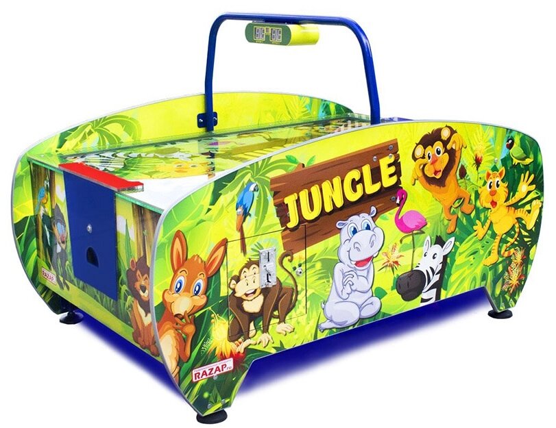 Аэрохоккей детский Jungle Премиум (180*110*70 см.) от компании Robotic Retailers Развлекательное оборудование - фото 1