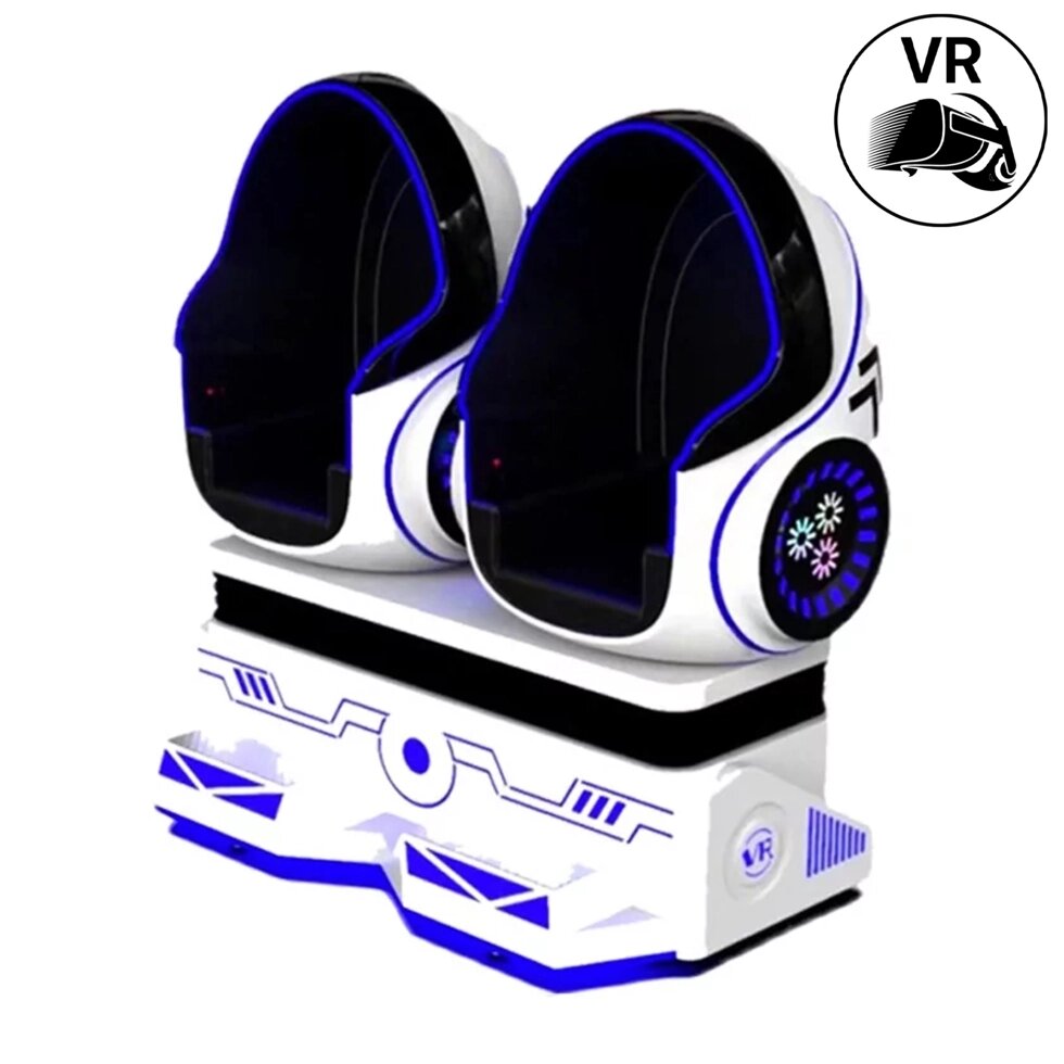 Аттракцион виртуальной реальности Сrazy Egg-10D от компании Robotic Retailers Развлекательное оборудование - фото 1