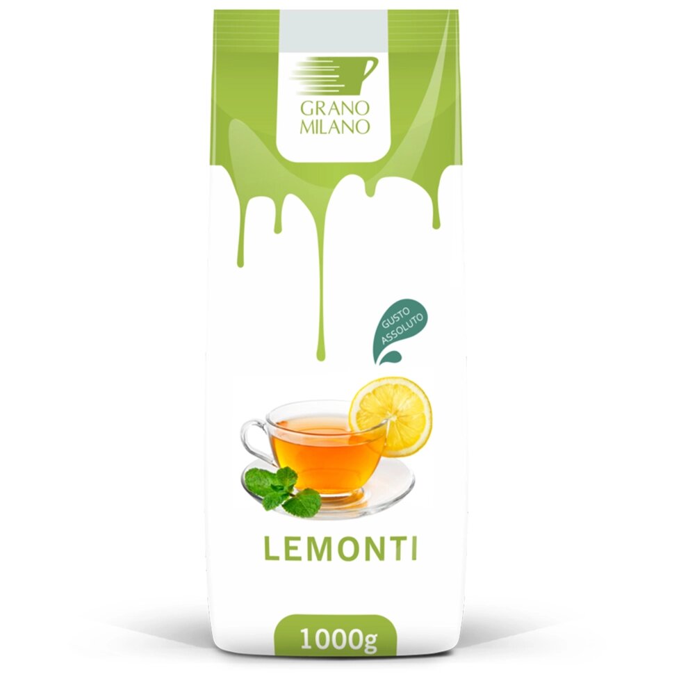 Чайный напиток "Grano Milano Lemonti" от компании Robotic Retailers Развлекательное оборудование - фото 1
