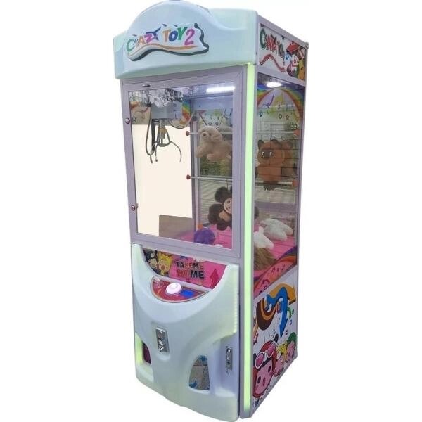 "Crazy Toy 2" Призовой автомат Кран-Машина вытащи приз от компании Robotic Retailers Развлекательное оборудование - фото 1
