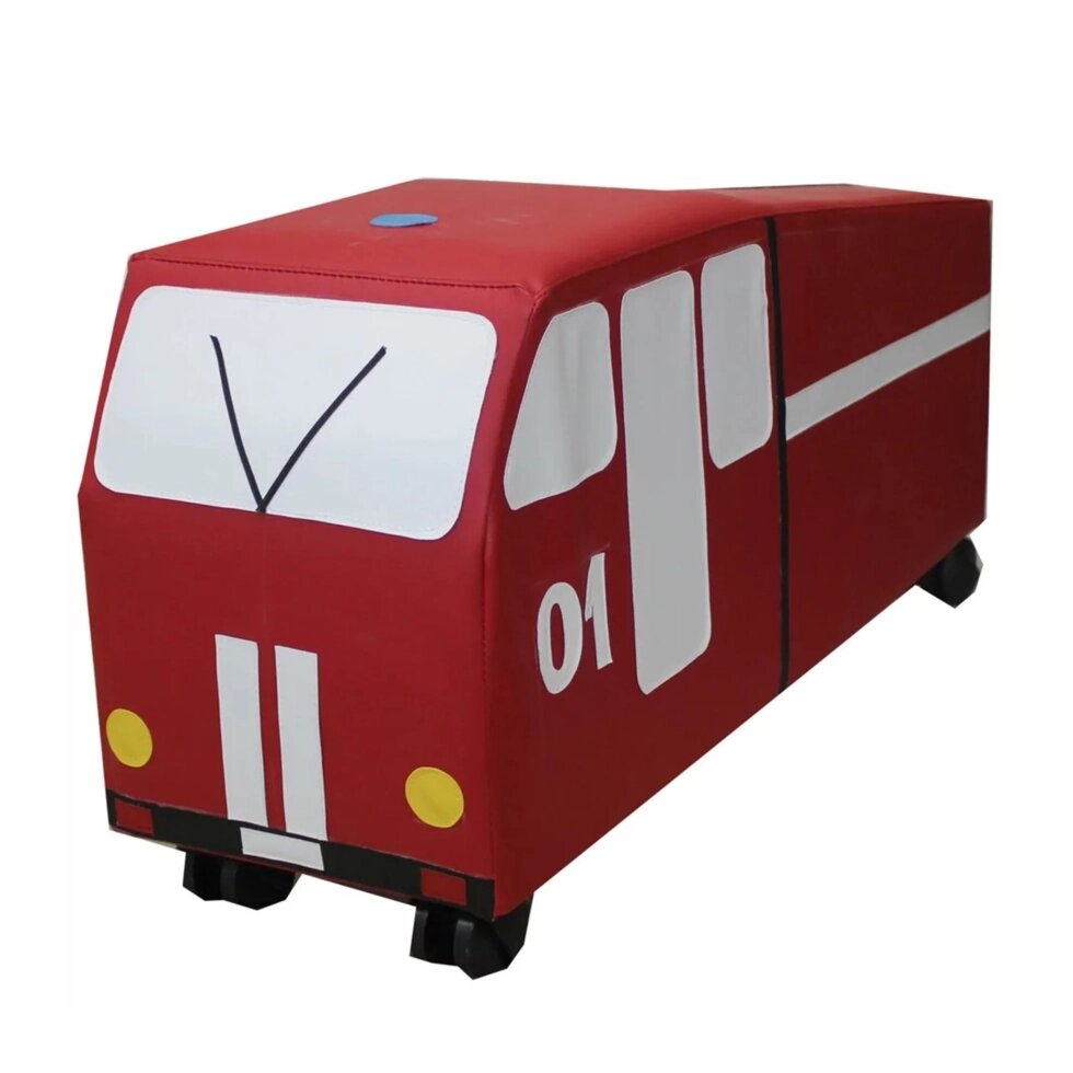 Детская игровая машина «Пожарная» (на колесах) от компании Robotic Retailers Развлекательное оборудование - фото 1