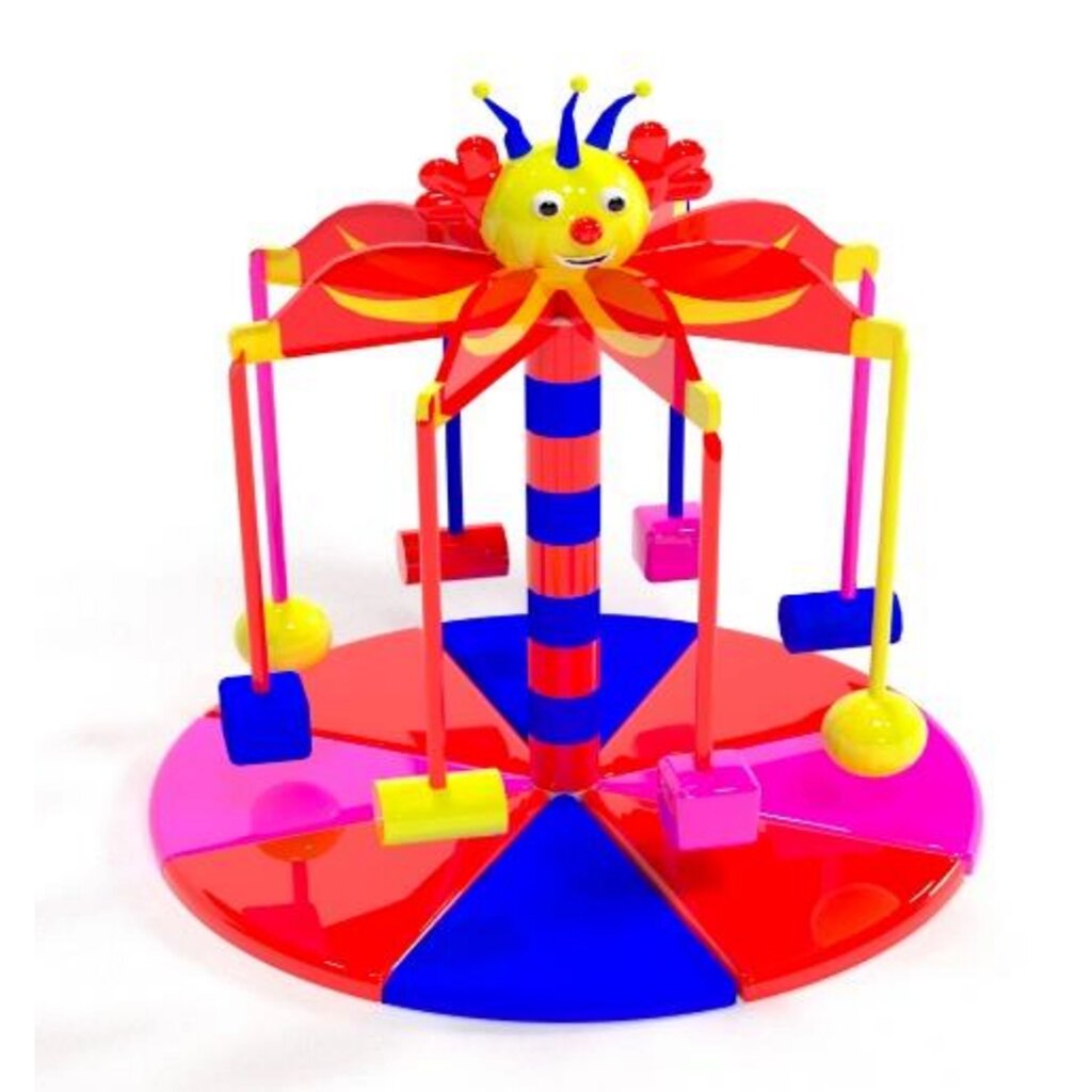 Детская карусель пальма "Цирк" ( d290см) от компании Robotic Retailers Развлекательное оборудование - фото 1