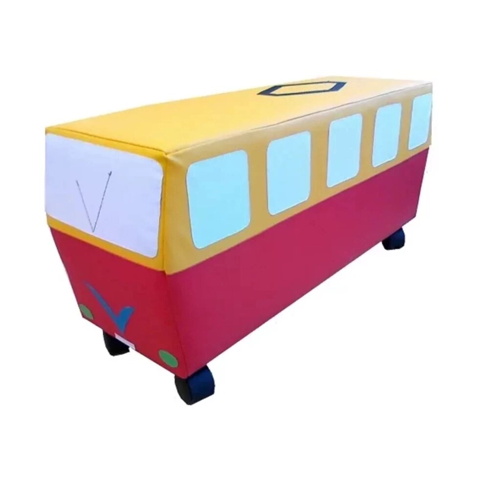 Детская машина на кол. "Автобус, Троллейбус, Трамвай" от компании Robotic Retailers Развлекательное оборудование - фото 1