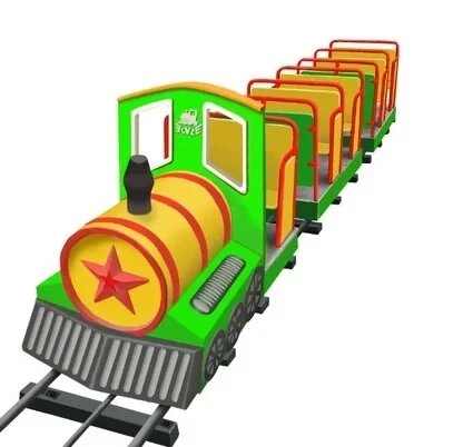 Детская железная дорога "ЗВЕЗДОЧКА" для помещений от компании Robotic Retailers Развлекательное оборудование - фото 1