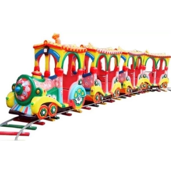Детский аттракцион рельсовый поезд для парка от компании Robotic Retailers Развлекательное оборудование - фото 1