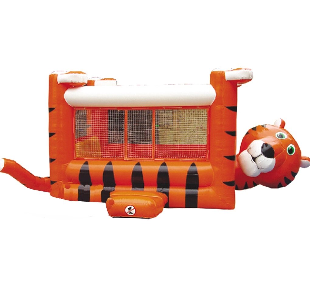 Детский батут "Тигренок" (5,9 х 3,5 х 2,5 м) от компании Robotic Retailers Развлекательное оборудование - фото 1