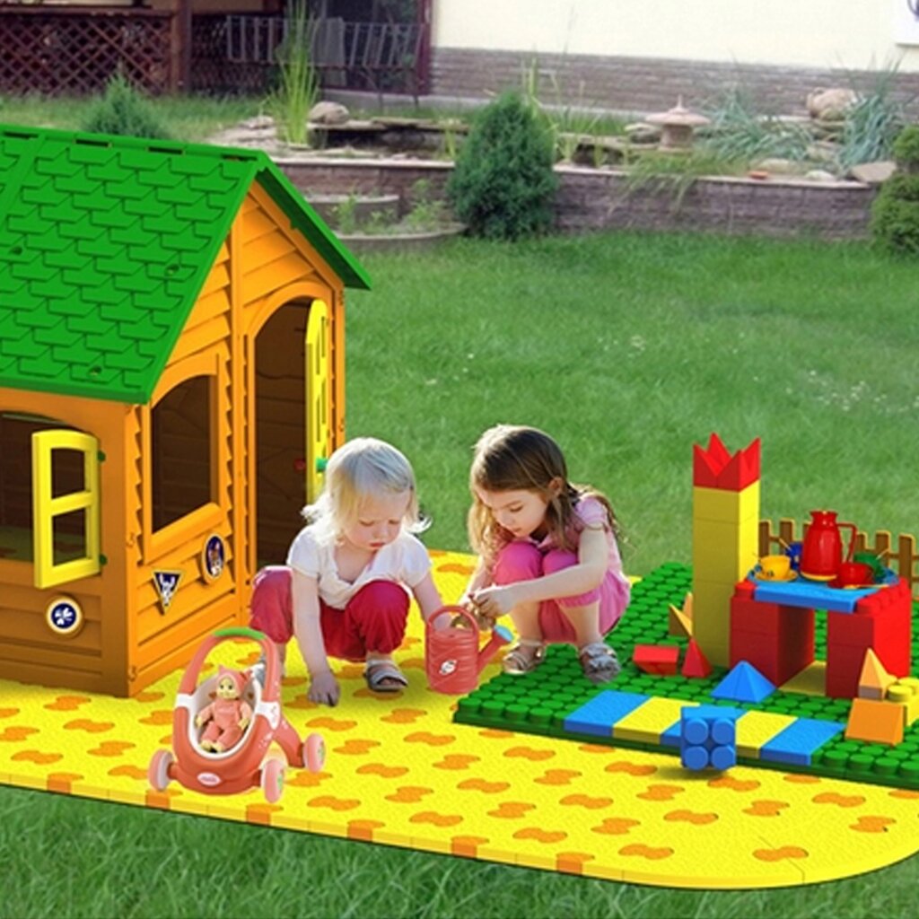 Детский домик LKids (с платформой GB и набором "Крепость S") от компании Robotic Retailers Развлекательное оборудование - фото 1