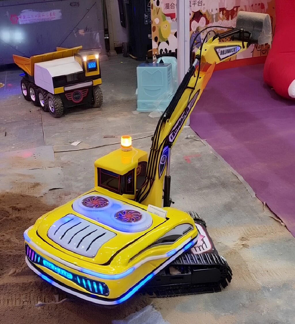 Детский Экскаватор для песочницы Новинка от компании Robotic Retailers Развлекательное оборудование - фото 1