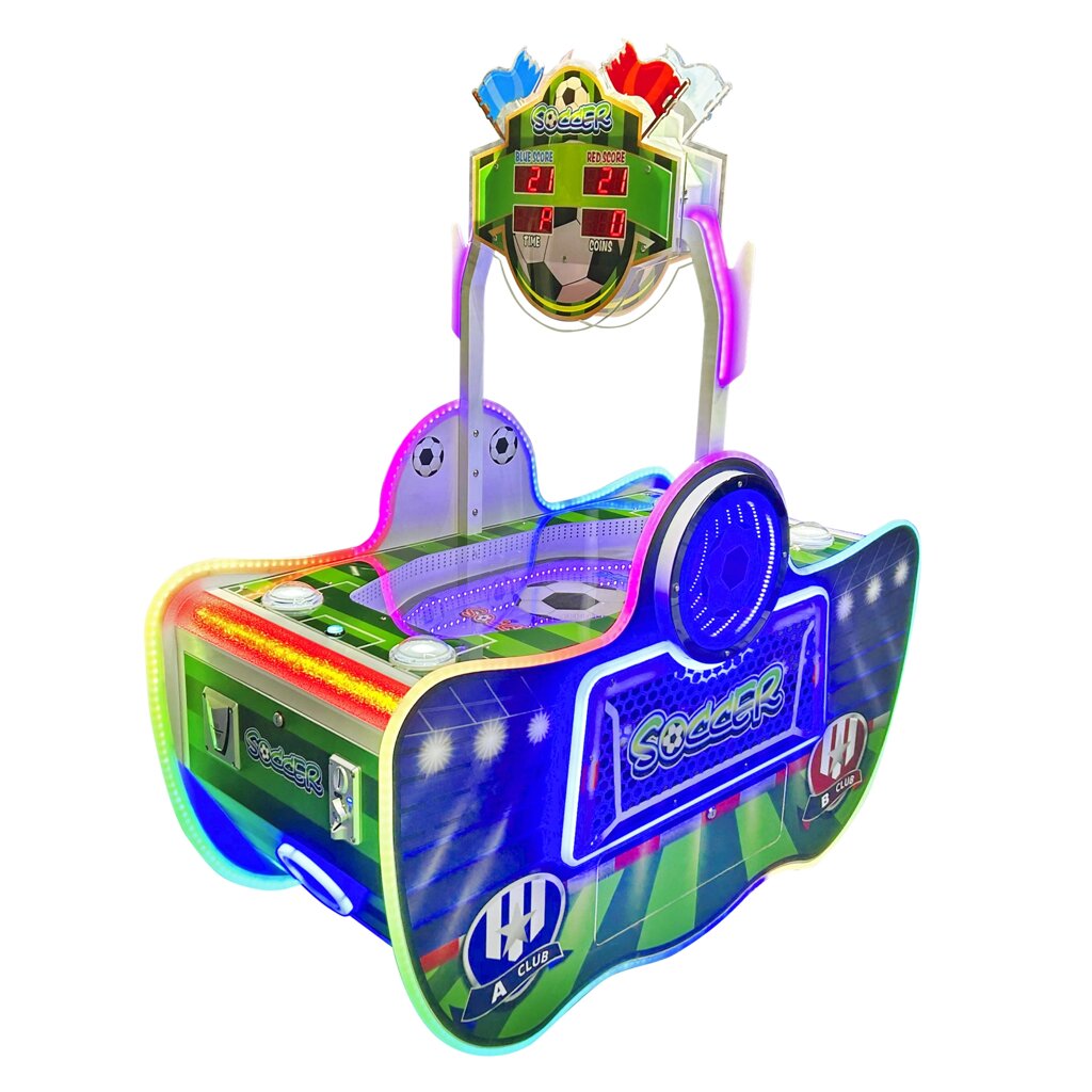 Детский игровой автомат настольный футбол "Дуэль вратарей" Новинка от компании Robotic Retailers Развлекательное оборудование - фото 1