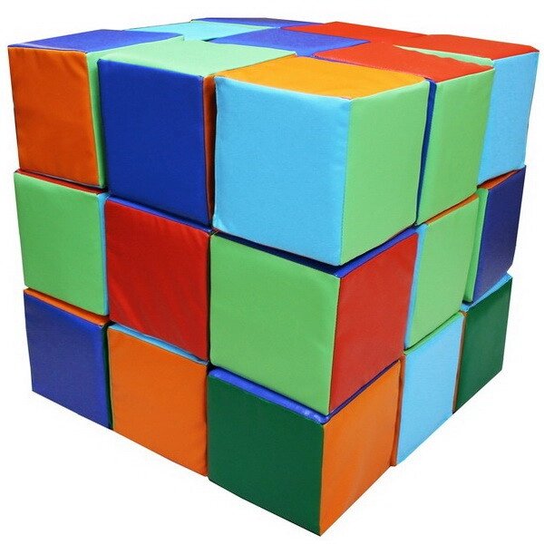 Детский игровой конструктор "Кубик-рубик" от компании Robotic Retailers Развлекательное оборудование - фото 1