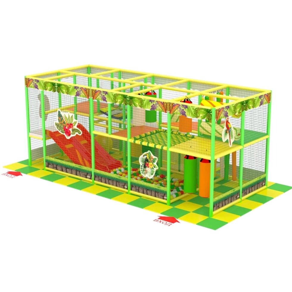Детский игровой лабиринт «Бибигон» 14,4 м² (6,1*2,5*2.5м) ##от компании## Robotic Retailers Развлекательное оборудование - ##фото## 1