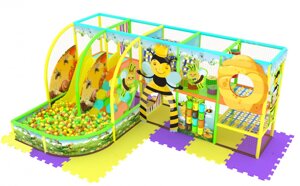 Детский игровой лабиринт «Пчелка Майя MAX»20,3 м²5,8*4,5*2,5м)