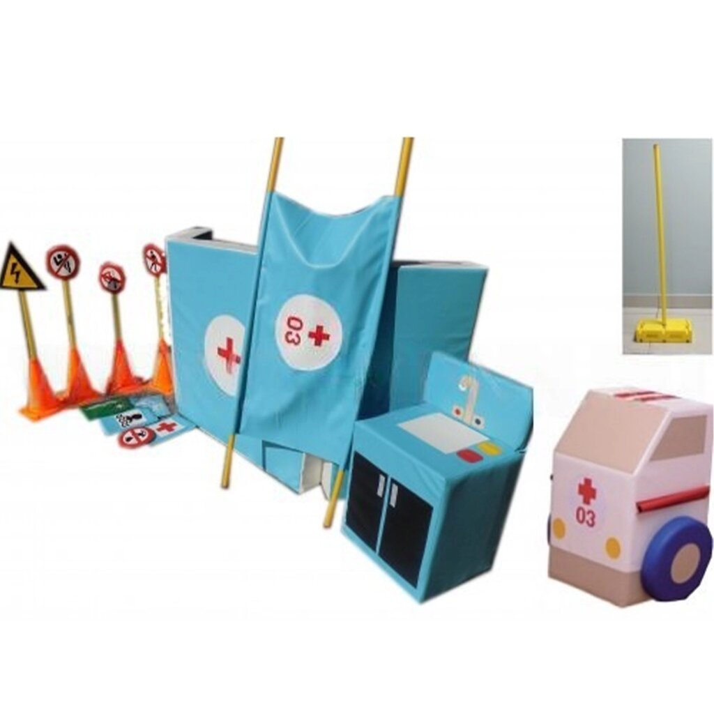 Детский игровой набор «Азбука здоровья и гигиены - 2» от компании Robotic Retailers Развлекательное оборудование - фото 1