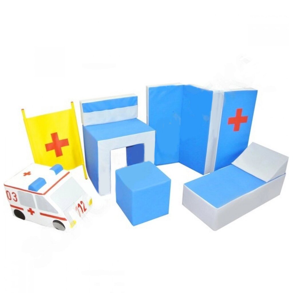 Детский игровой набор "Медик 7 предметов" от компании Robotic Retailers Развлекательное оборудование - фото 1