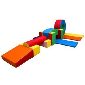 Детский игровой спортивный набор полоса препятствий "Тропа" 3.8 метра 11эл