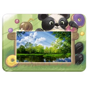 Детский развивающий комплекс (ОС Андроид) Панда и пончики"