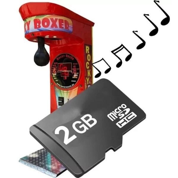 Флешка microSD 2GB для Rocky Boxer от компании Robotic Retailers Развлекательное оборудование - фото 1
