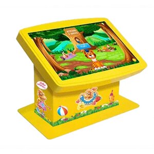 Игрёнок Maxi 32" детский сенсорный игровой стол Брендирование терминала + Игрёнок в цирке