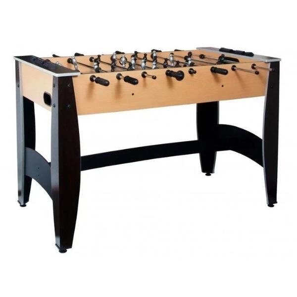 Игровой стол - футбол Hit (122x63.5x78.7) Светло-коричневый от компании Robotic Retailers Развлекательное оборудование - фото 1