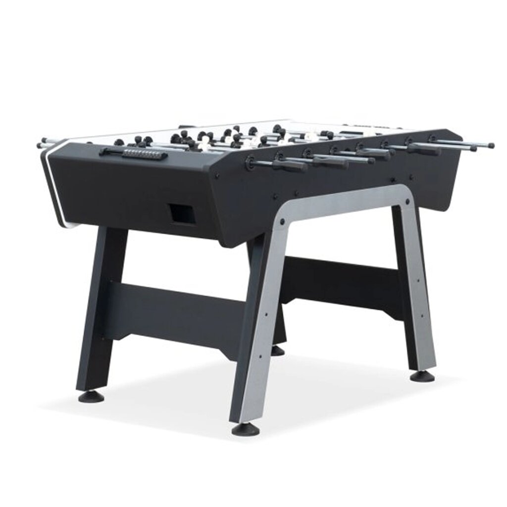 Игровой стол - футбол "Prime" черно-серый (142х74х88 см) от компании Robotic Retailers Развлекательное оборудование - фото 1