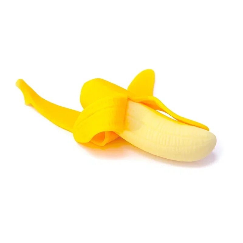 Игрушки для капсул 75 мм "Банан мялка" 12 штук (80,8 р/шт.) от компании Robotic Retailers Развлекательное оборудование - фото 1