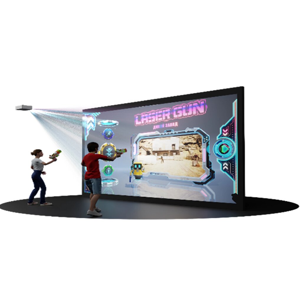 Интерактивный тир «Laser Gun» Новинка от компании Robotic Retailers Развлекательное оборудование - фото 1