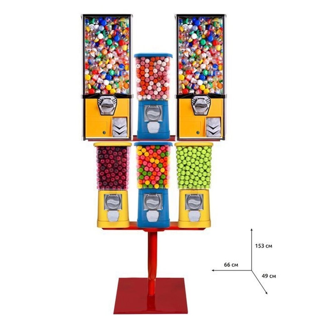 Комплект №42B из 6 торговых автоматов от компании Robotic Retailers Развлекательное оборудование - фото 1