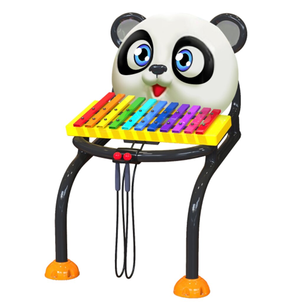 Ксилофон для детской комнаты "Панда" от компании Robotic Retailers Развлекательное оборудование - фото 1