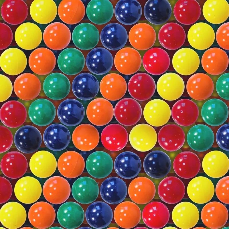 Мячи-прыгуны 25 мм "Лесные ягоды" 100 шт. (5,1 р/шт.) от компании Robotic Retailers Развлекательное оборудование - фото 1