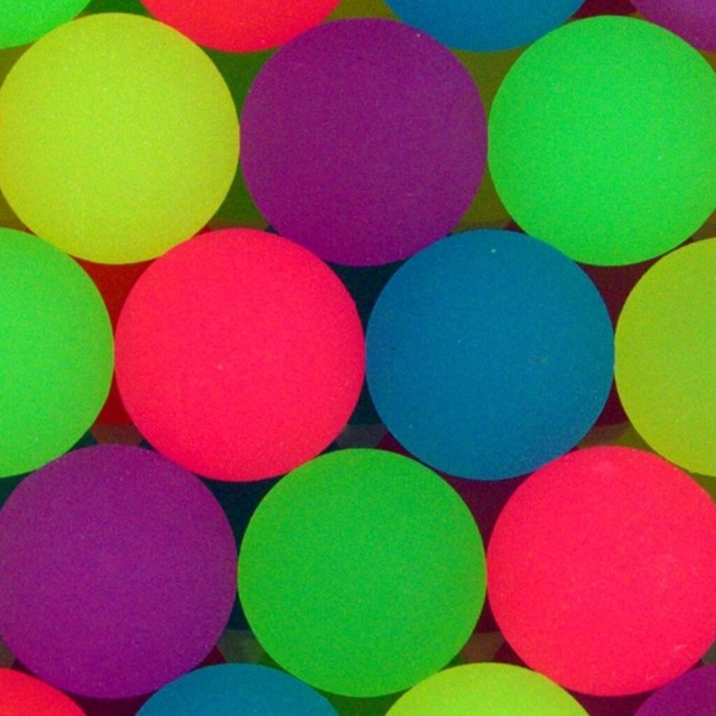 Мячи-прыгуны 45 мм "Фосфорный матовый" 25 шт. (27,6 р/шт.) от компании Robotic Retailers Развлекательное оборудование - фото 1