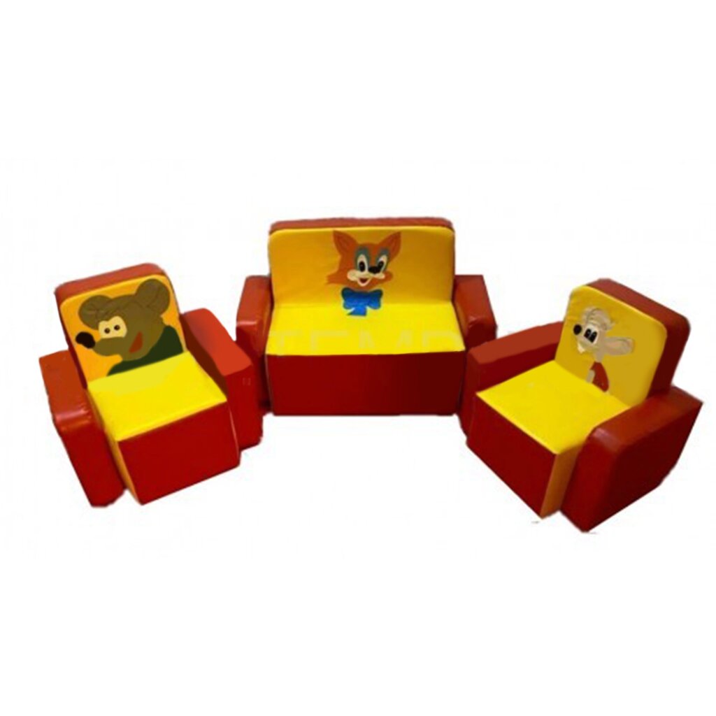 Набор детской игровой мебели "Герои" от компании Robotic Retailers Развлекательное оборудование - фото 1