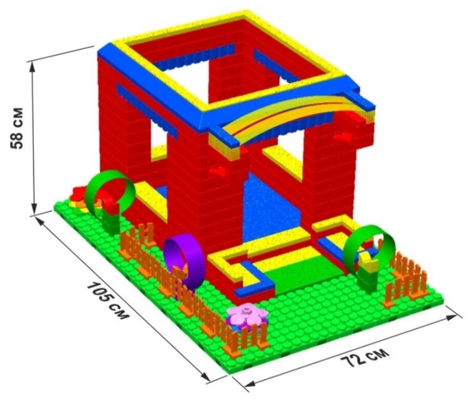 Набор GigoBloks Домик M 5 от компании Robotic Retailers Развлекательное оборудование - фото 1