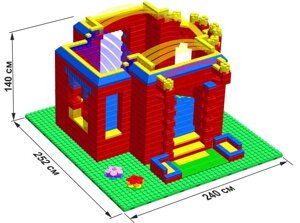 Набор GigoBloks дворец M 10