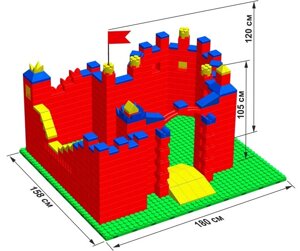 Набор GigoBloks Замок M 7,5