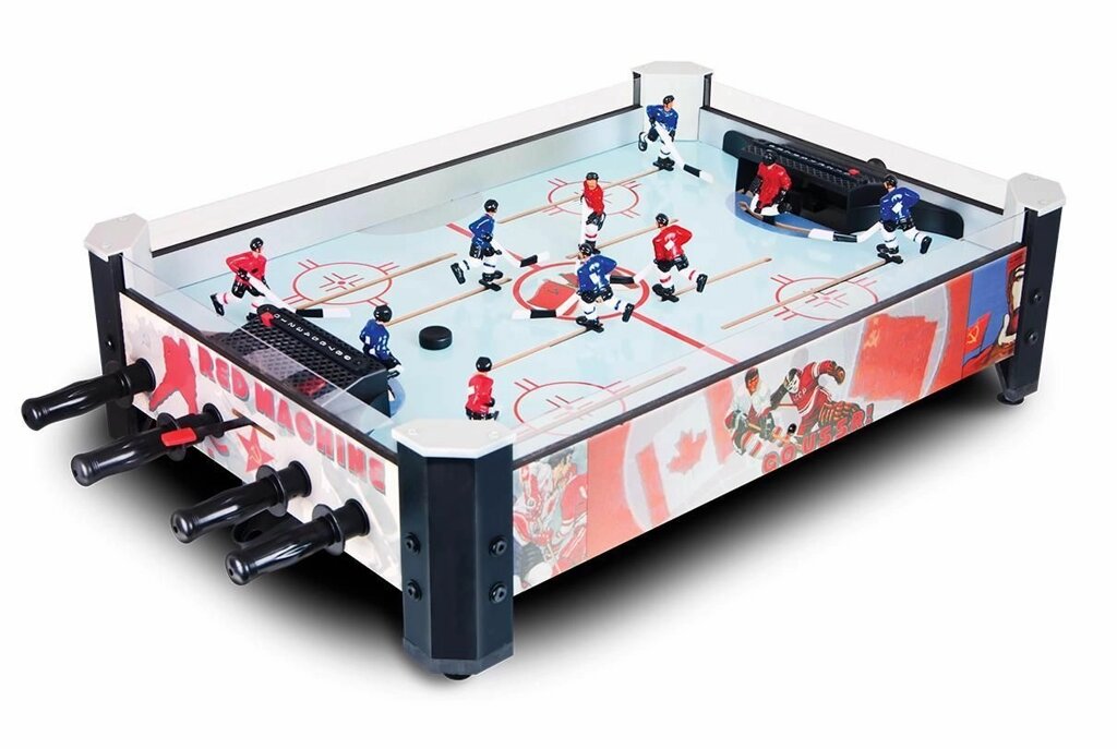 Настольный хоккей «Red Machine» с механическими счетами (71.7 x 51.4 x 21 см, цветной) от компании Robotic Retailers Развлекательное оборудование - фото 1