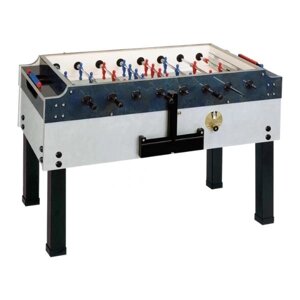 Игровой стол - футбол Garlando Olympic Outdoor (137x76x90.5см, синий, жетоноприемник) всепогодный